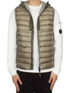 D.D. Shell Goggles Down Vest Beige - CP COMPANY - BALAAN 3