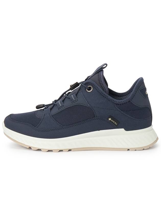 Exostride Gore-Tex Low Top Sneakers Navy - ECCO - BALAAN 4