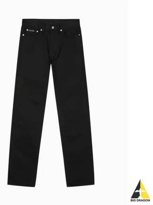 JEANS Men s Standard Straight Fit Black Denim J3266731BY - CALVIN KLEIN - BALAAN 1