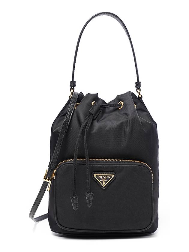 Duet Re-Nylon Bucket Bag Black - PRADA - BALAAN 2