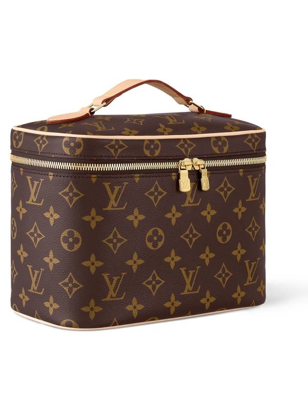 Nice BB Monogram Canvas Pouch Bag Brown - LOUIS VUITTON - BALAAN 3