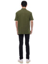 Bold Fox Head Patch Comfort Polo Shirt Military Green - MAISON KITSUNE - BALAAN 6