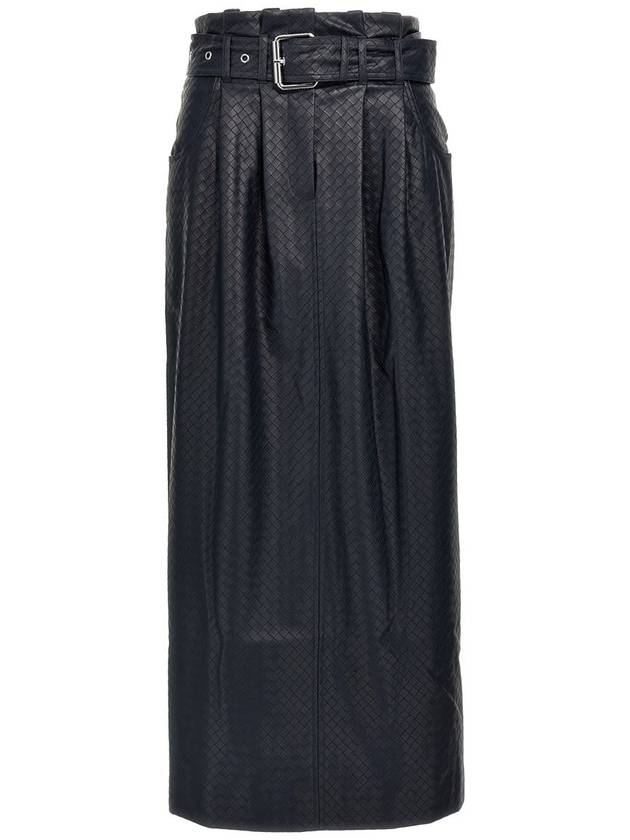 Rotate Birger Christensen 'Midi Paper Waist' Skirt - ROTATE - BALAAN 1