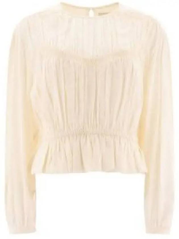 Zelina gathered blouse HT0484FBB3J12I - ISABEL MARANT - BALAAN 2