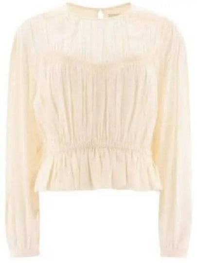 Zelina gathered blouse HT0484FBB3J12I - ISABEL MARANT - BALAAN 2