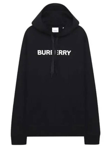 Logo print cotton hoodie - BURBERRY - BALAAN 1