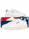 Medalist Black Tab Low Top Sneakers White - AUTRY - BALAAN 11