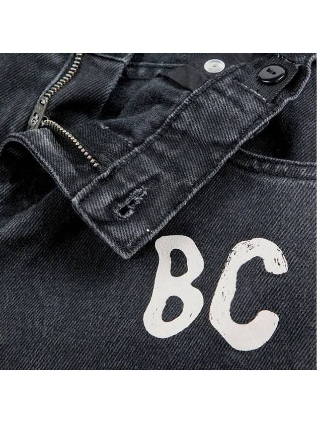 Kids Logo Denim Pants Gray B224AC107 001 - BOBO CHOSES - BALAAN 4