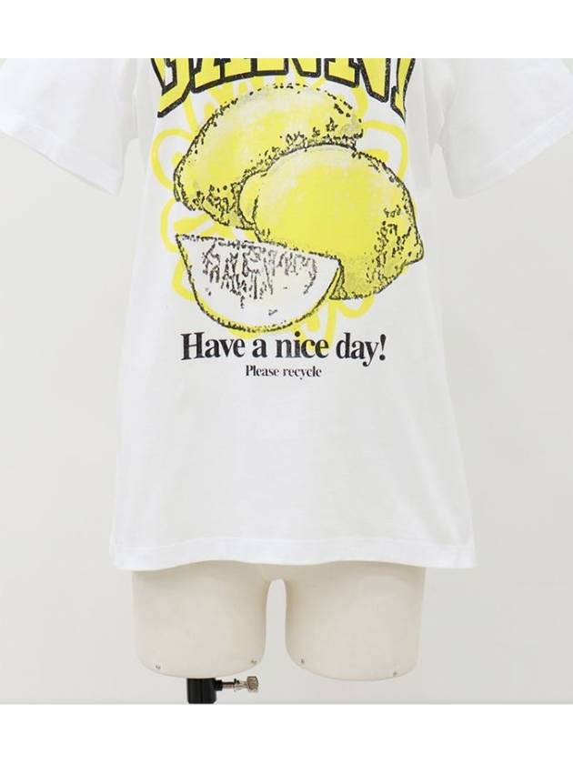 lemon tshirt - GANNI - BALAAN 4