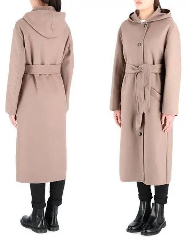 Belted hood 18709 570 800 Wool coat 995422 - ETRO - BALAAN 1