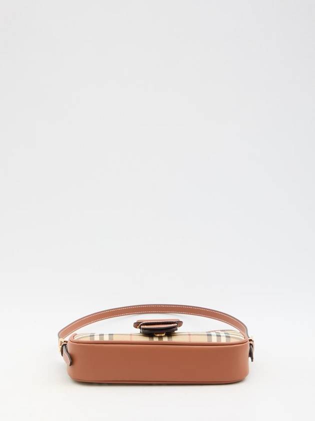 Check Shoulder Bag Brown - BURBERRY - BALAAN 4