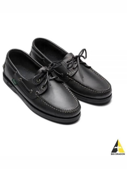 Barth Marine Lisse Loafers Black - PARABOOT - BALAAN 2