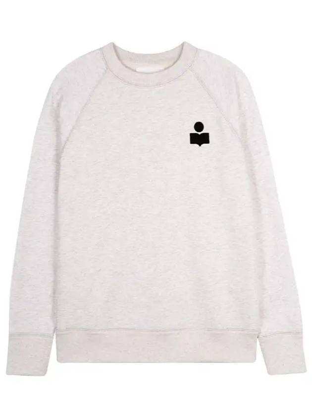 Women's Mila Logo Crew Neck Sweatshirt Ecru - ISABEL MARANT - BALAAN 3