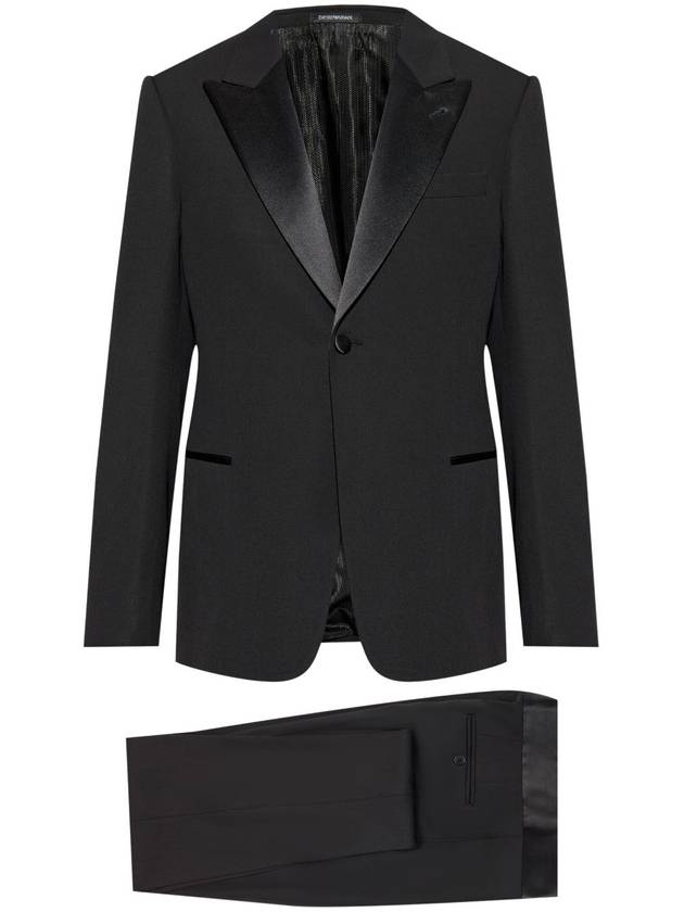 Emporio Armani Suit Black - EMPORIO ARMANI - BALAAN 1