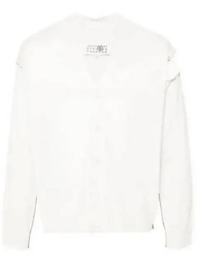 Cut-Out Cardigan Off-White - MAISON MARGIELA - BALAAN 2