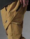 Zipper pocket regular fit nylon pants mustard - CODE I'M - BALAAN 3