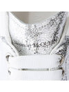 Women's Glitter Oversole Low Top Sneakers Silver - ALEXANDER MCQUEEN - BALAAN 5