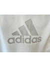 3 Stripe Long Hooded Zip-Up White - ADIDAS - BALAAN 9