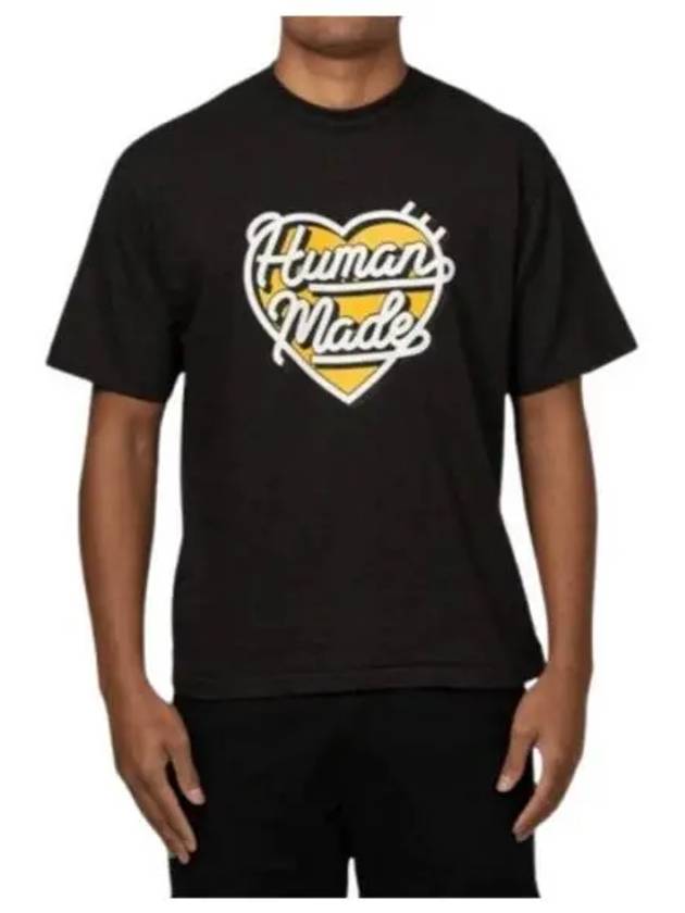 Graphic Short Sleeve T-Shirt Black - HUMAN MADE - BALAAN 2