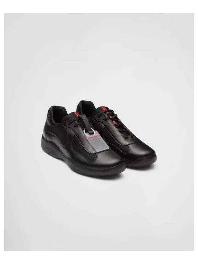 America's Cup Original Low Top Sneakers Black - PRADA - BALAAN 2