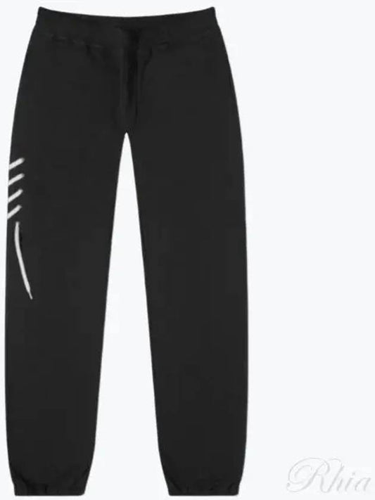 CRAIG green contrast lace up decorated jogger pants CGAW23CJETRP01 BLACK - CRAIG GREEN - BALAAN 1