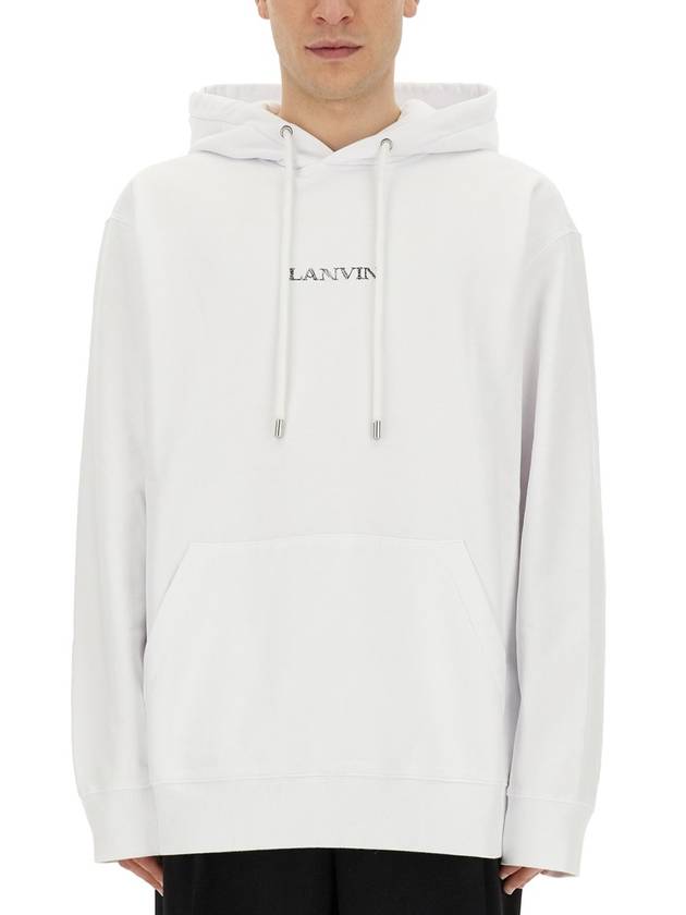 SWEATSHIRT WITH LOGO - LANVIN - BALAAN 1