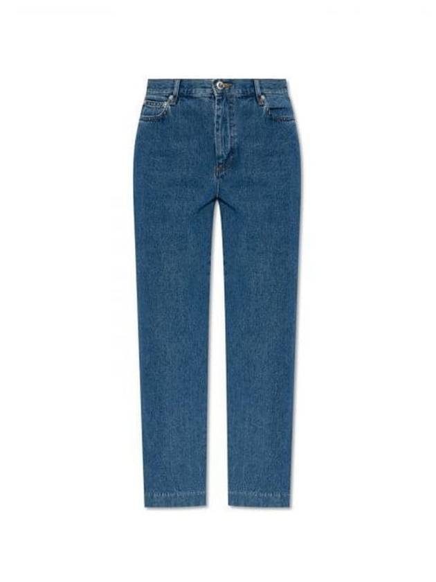 New Sailor Cropped Straight Jeans Stonewashed Indigo - A.P.C. - BALAAN 2