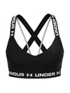 Women's UA Crossback Low Sports Bra Black - UNDER ARMOUR - BALAAN 1