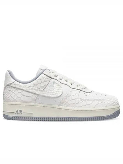 Air Force 1 Low Top Sneakers White Python - NIKE - BALAAN 2