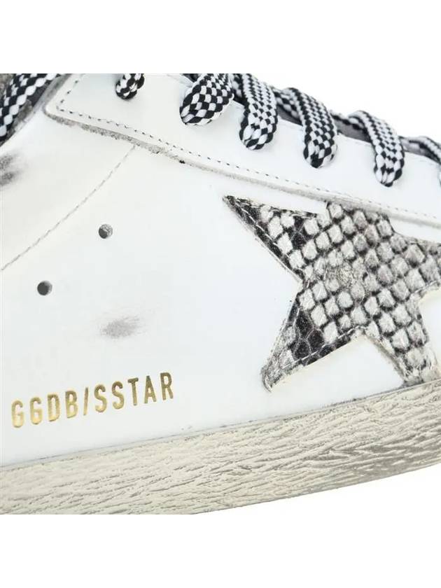 Superstar Python Low Top Sneakers White - GOLDEN GOOSE - BALAAN 10