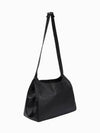 JEANS Women s Black CKJ Cinched PU Convertible Shoulder Bag DH3738 UB1 - CALVIN KLEIN - BALAAN 1