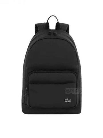 NH2549P53G Signature L1212 Concept PVC Backpack Bag 000 Black JS 481994 - LACOSTE - BALAAN 1