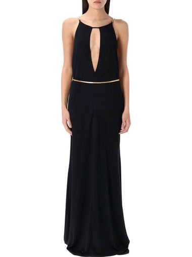 Evening dress with gold chain - TOM FORD - BALAAN 1