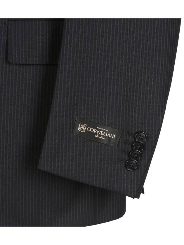 0805830 Striped virgin wool suit - CORNELIANI - BALAAN 4