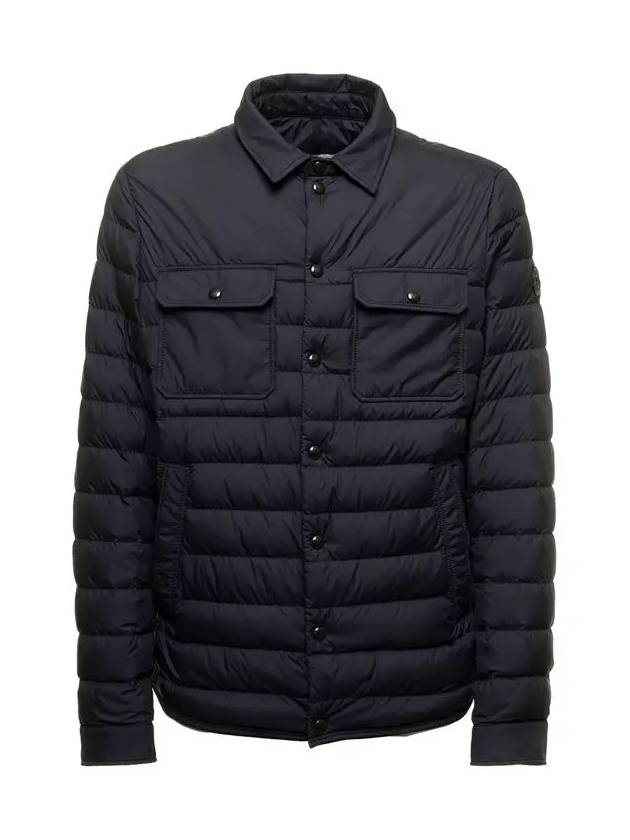 Sanary Shirt Padded Midnight Navy - MONCLER - BALAAN 3