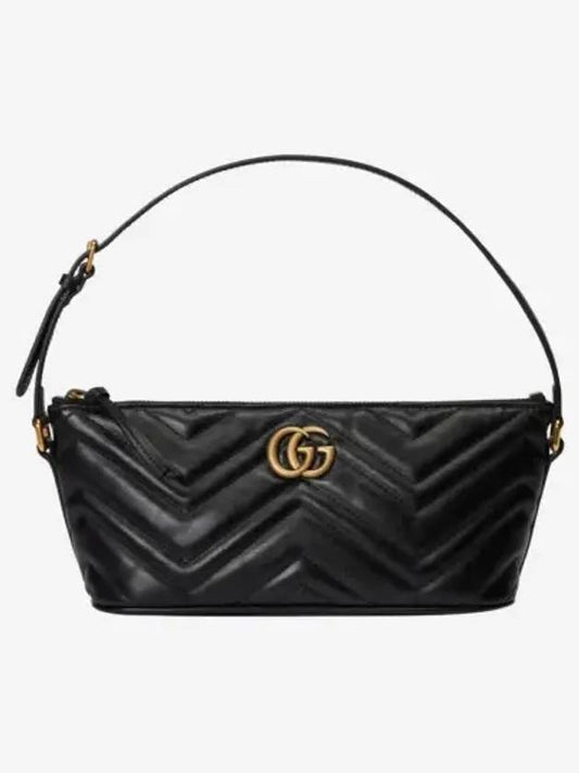 GG Marmont Shoulder Bag Black - GUCCI - BALAAN 2