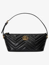 GG Marmont Shoulder Bag Black - GUCCI - BALAAN 3