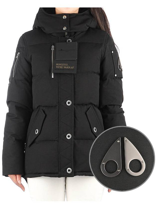 Original Threequarter Down Jacket Black - MOOSE KNUCKLES - BALAAN 2