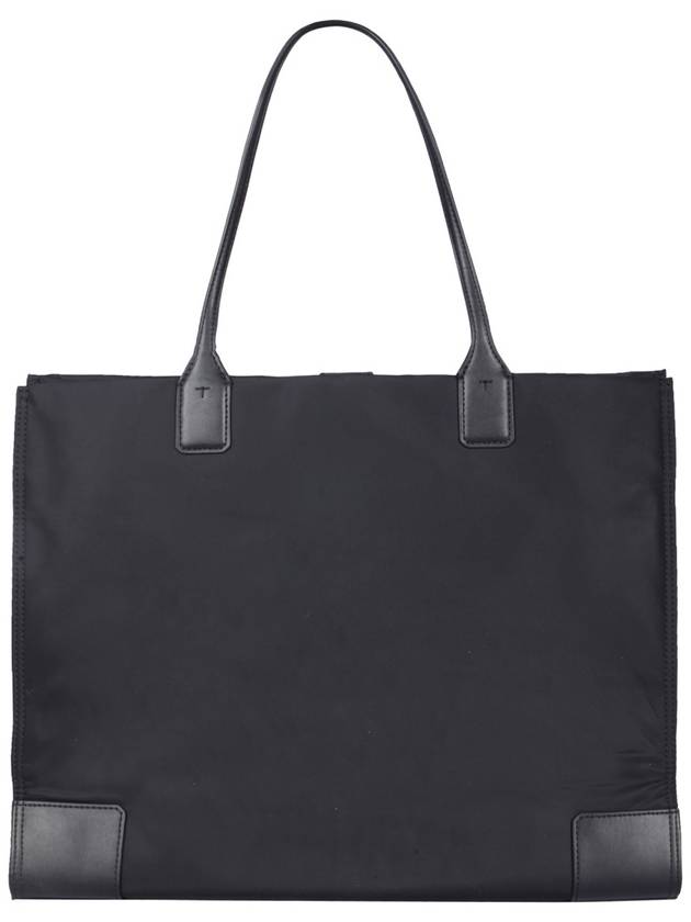 Ella Large Nylon Tote Bag Black - TORY BURCH - BALAAN 8