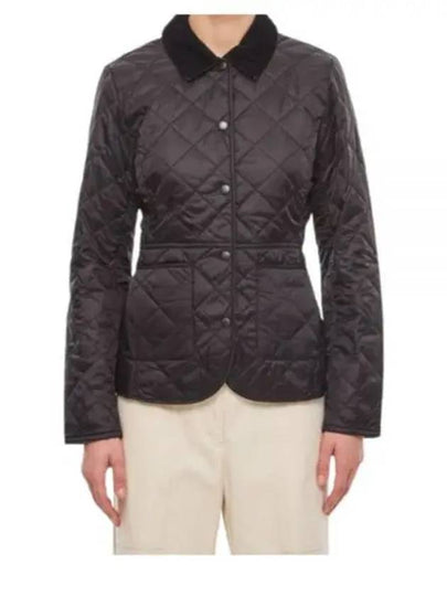 Deveron Quilting Jacket Olive Black - BARBOUR - BALAAN 2