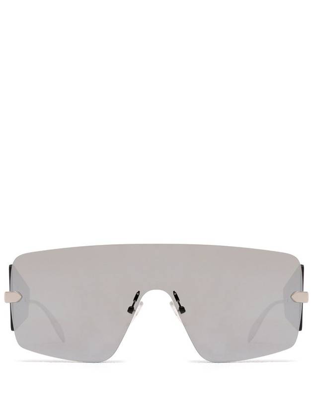 Eyewear Mirror Shield Frame Sunglasses AM0460S - ALEXANDER MCQUEEN - BALAAN 2