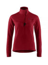 Women's Sigyn Half Zip Sweatshirt Burnt Russet - KLATTERMUSEN - BALAAN 2