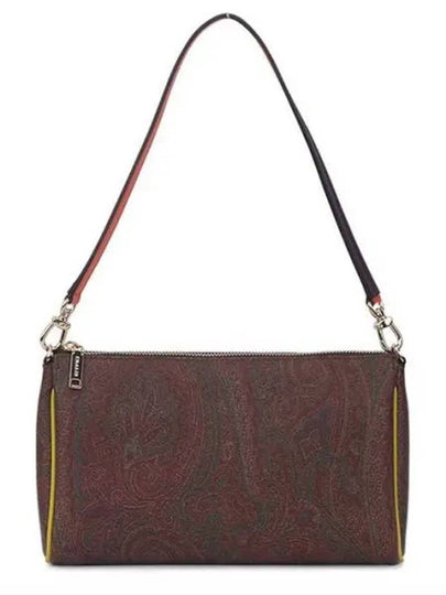 Paisley Pattern Insert Shoulder Bag Brown - ETRO - BALAAN 2