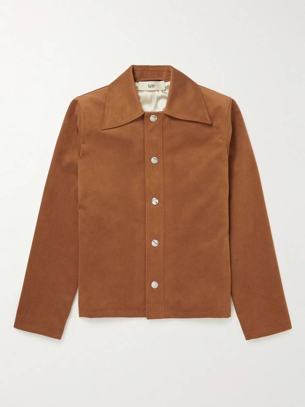 Sefer Trust Jacket Terracotta Brown - SEFR - BALAAN 1