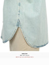 Denim Button Up Long Sleeve Shirt Blue - ACNE STUDIOS - BALAAN 8