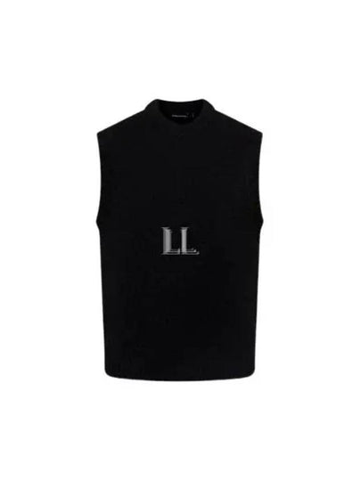 Men's Hardy Knitted Vest Black - J.LINDEBERG - BALAAN 2