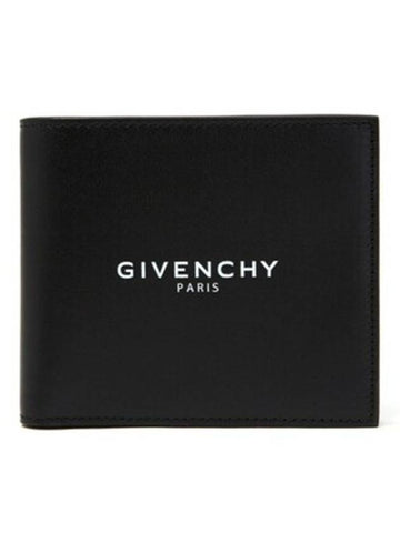 signature logo bifold wallet black - GIVENCHY - BALAAN.