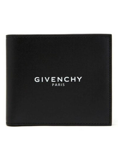 Signature Logo Half Wallet Black - GIVENCHY - BALAAN 1