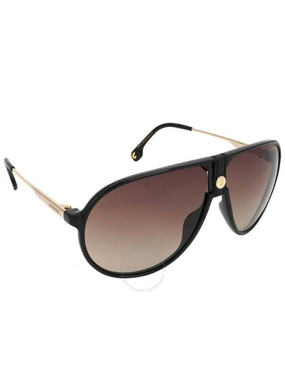 Carrera Brown Gradient Pilot Unisex Sunglasses CARRERA 1034/S 0807/HA 63 - CARRERA - BALAAN 2