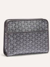 Jouvence MM Toiletry Clutch Bag Grey - GOYARD - BALAAN 2